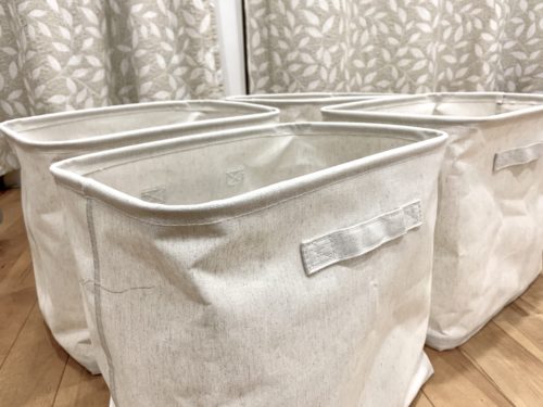無印良品「ポリエステル綿麻混・ソフトボックス・L」の特徴